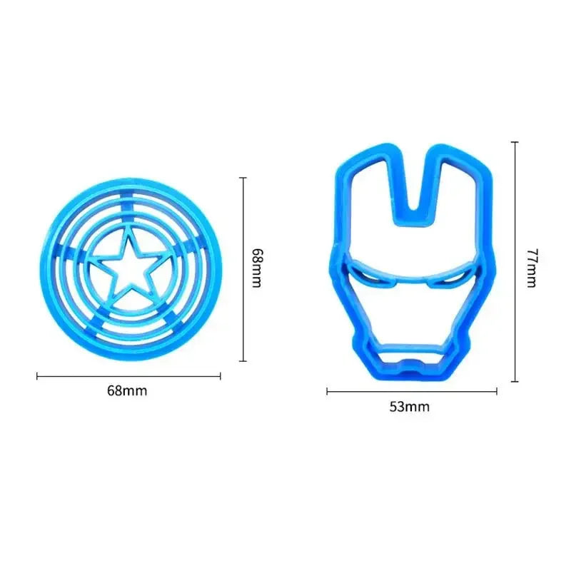 Marvel Avengers Cookies Mold Figures