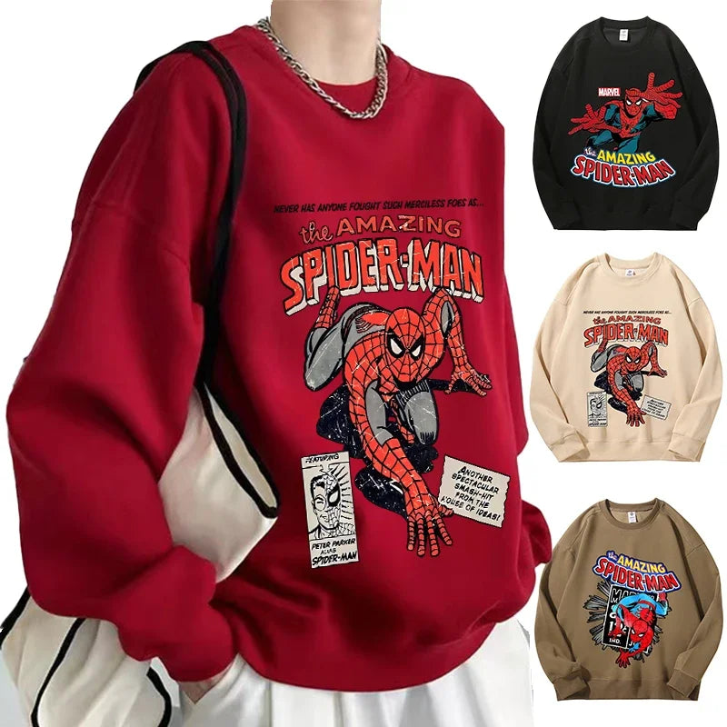 Spider-Man Cotton Sweatshirt