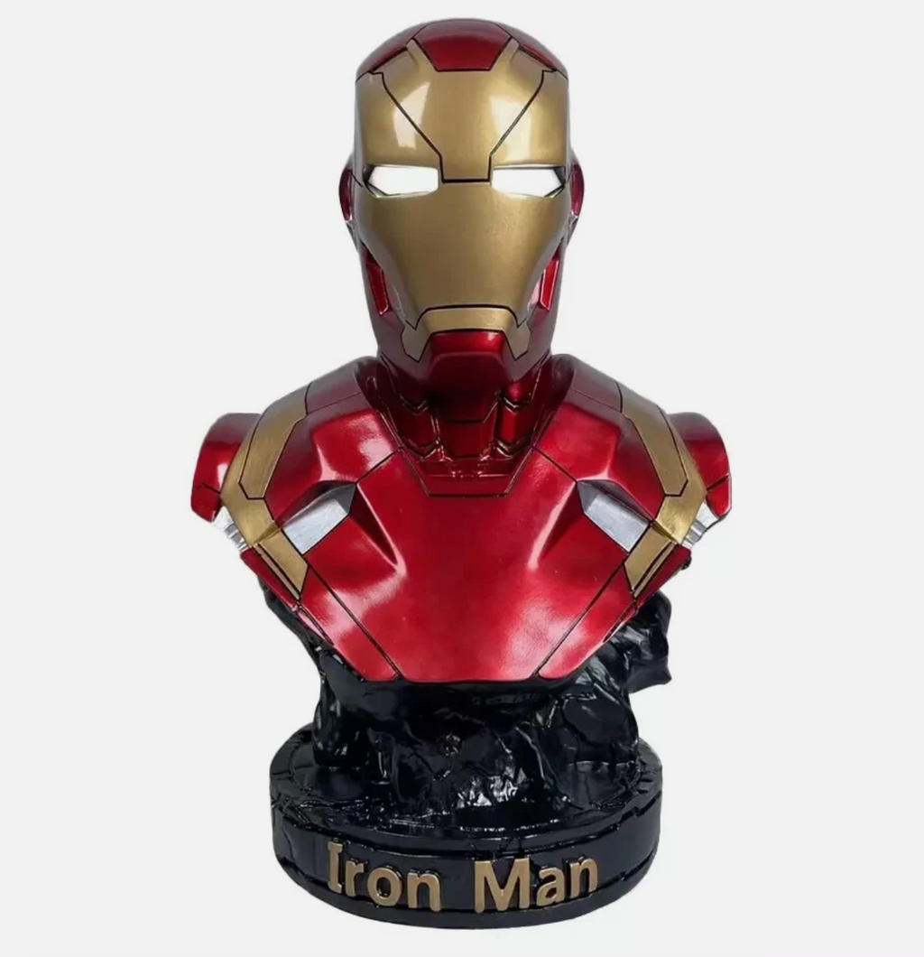 IRON MAN HEAD BUST STATUE