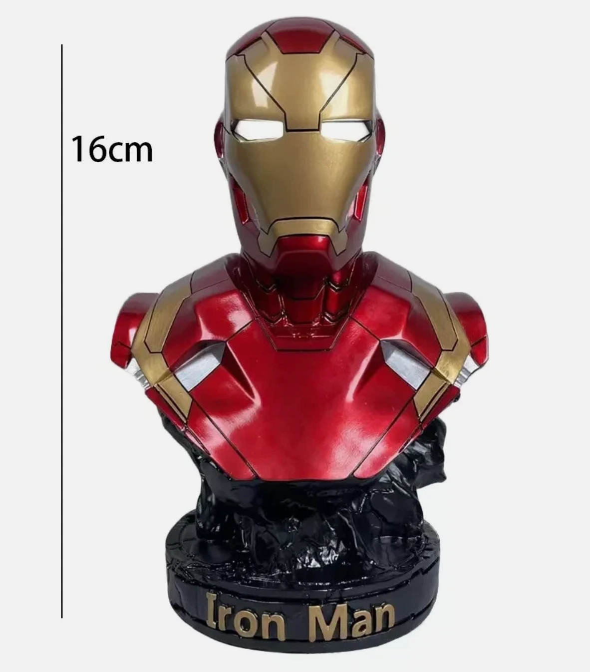 IRON MAN HEAD BUST STATUE