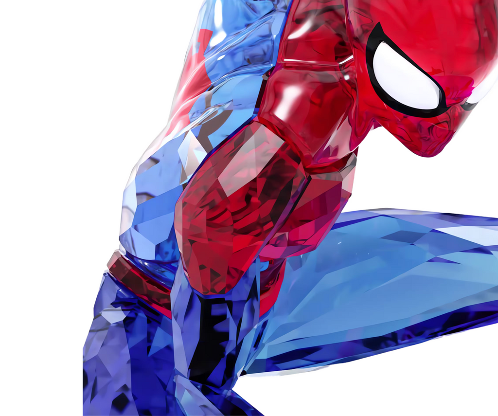 Swarovski Crystal Marvel Spider Man Figurine