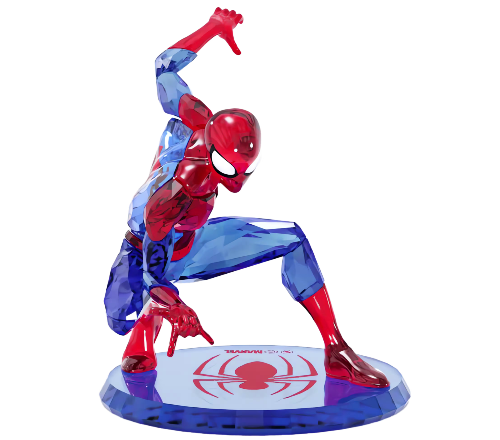 Swarovski Crystal Marvel Spider Man Figurine