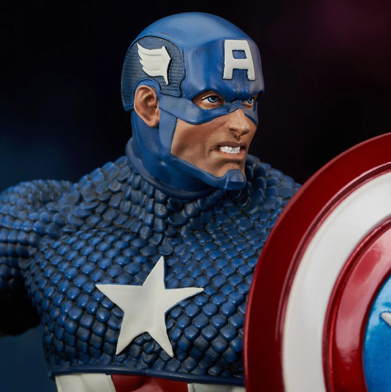Marvel Captain America Resin Bust