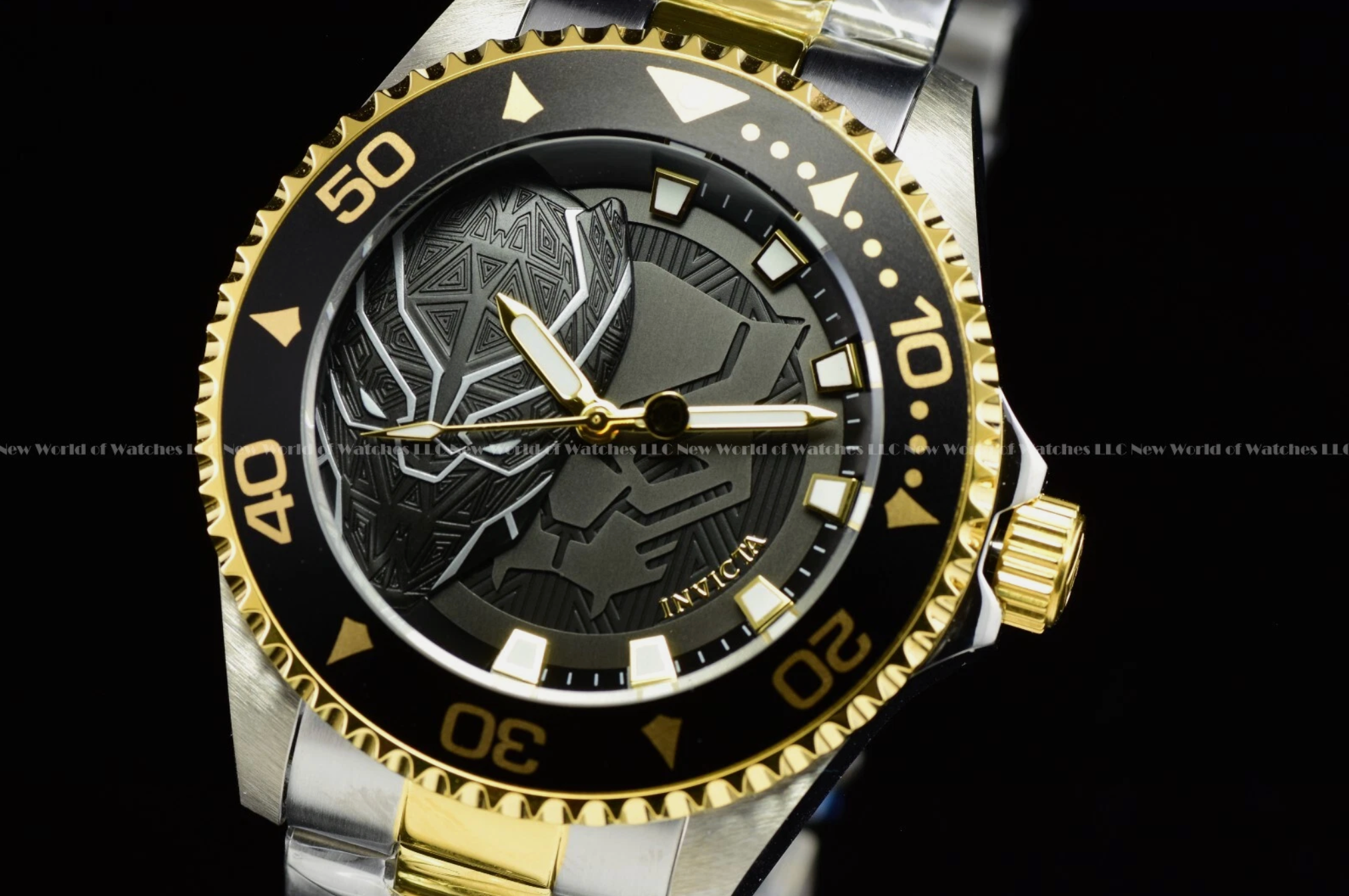 Black Panther Men’s Limited Edition Two-Tone 44mm Watch