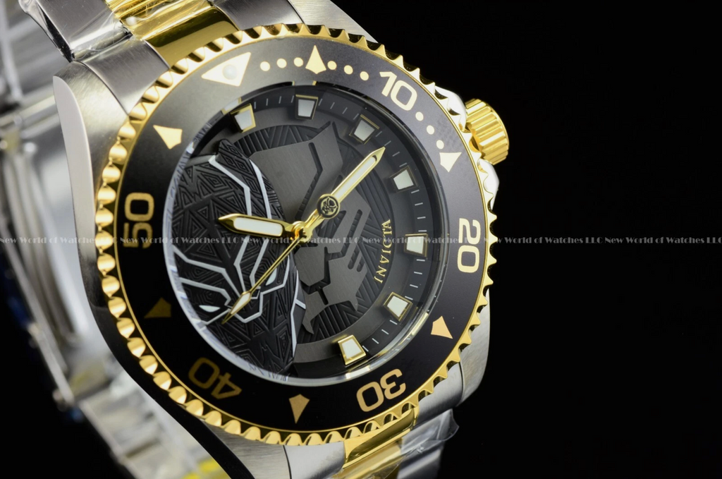 Black Panther Men’s Limited Edition Two-Tone 44mm Watch