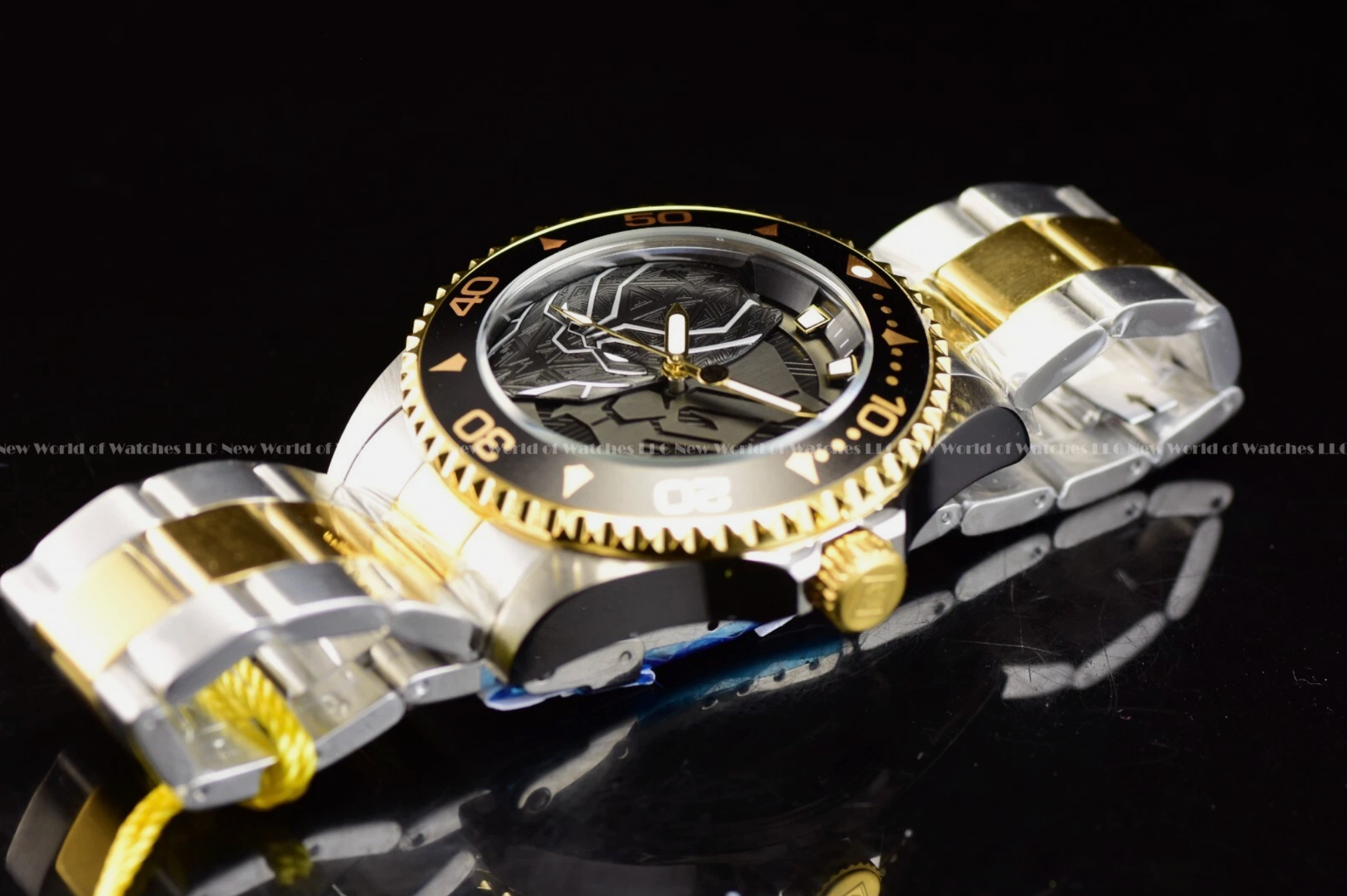 Black Panther Men’s Limited Edition Two-Tone 44mm Watch