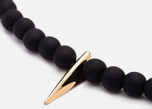 Black Panther Claw & Bead Necklace