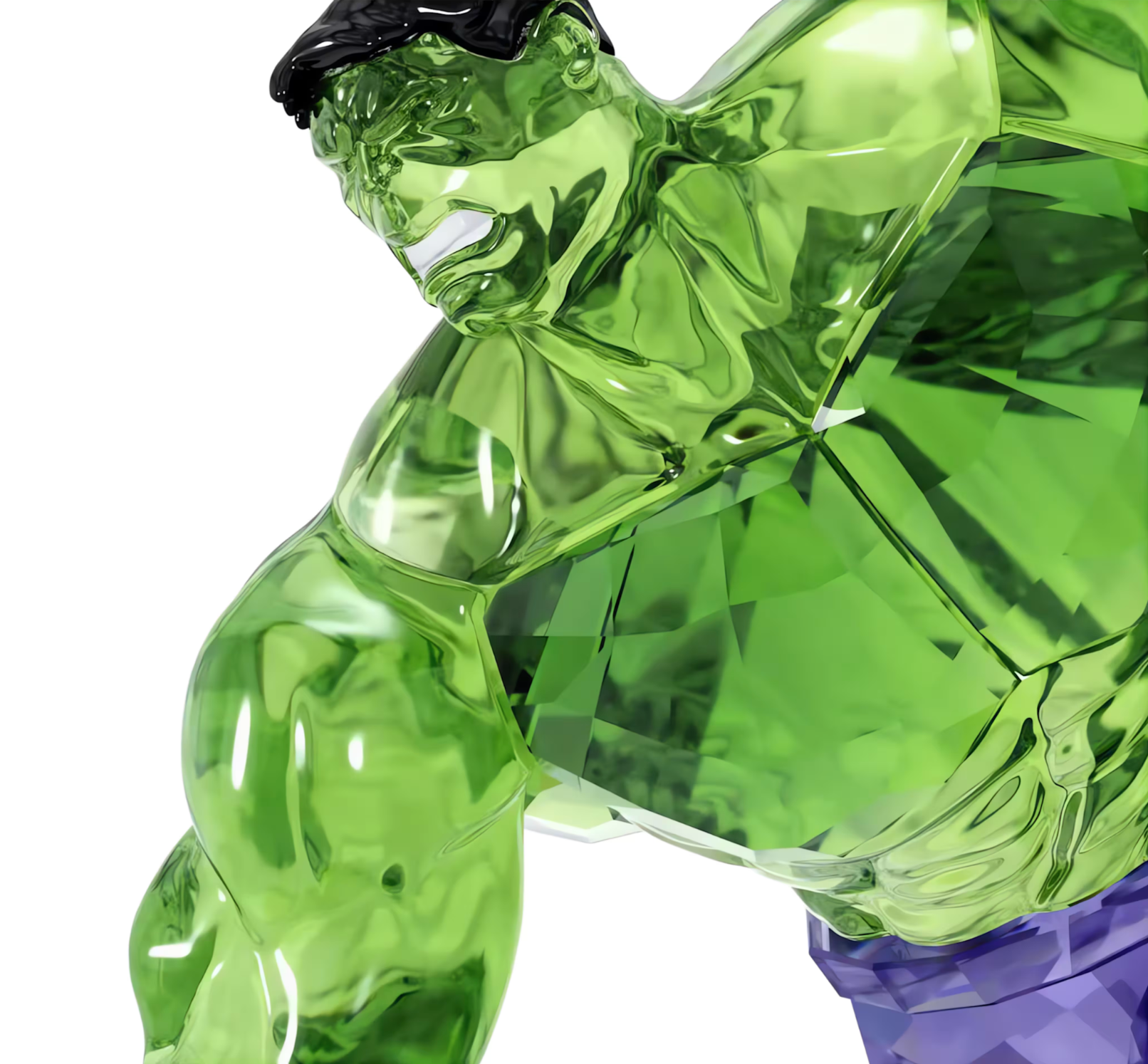 Swarovski Crystal Marvel Hulk Figurine