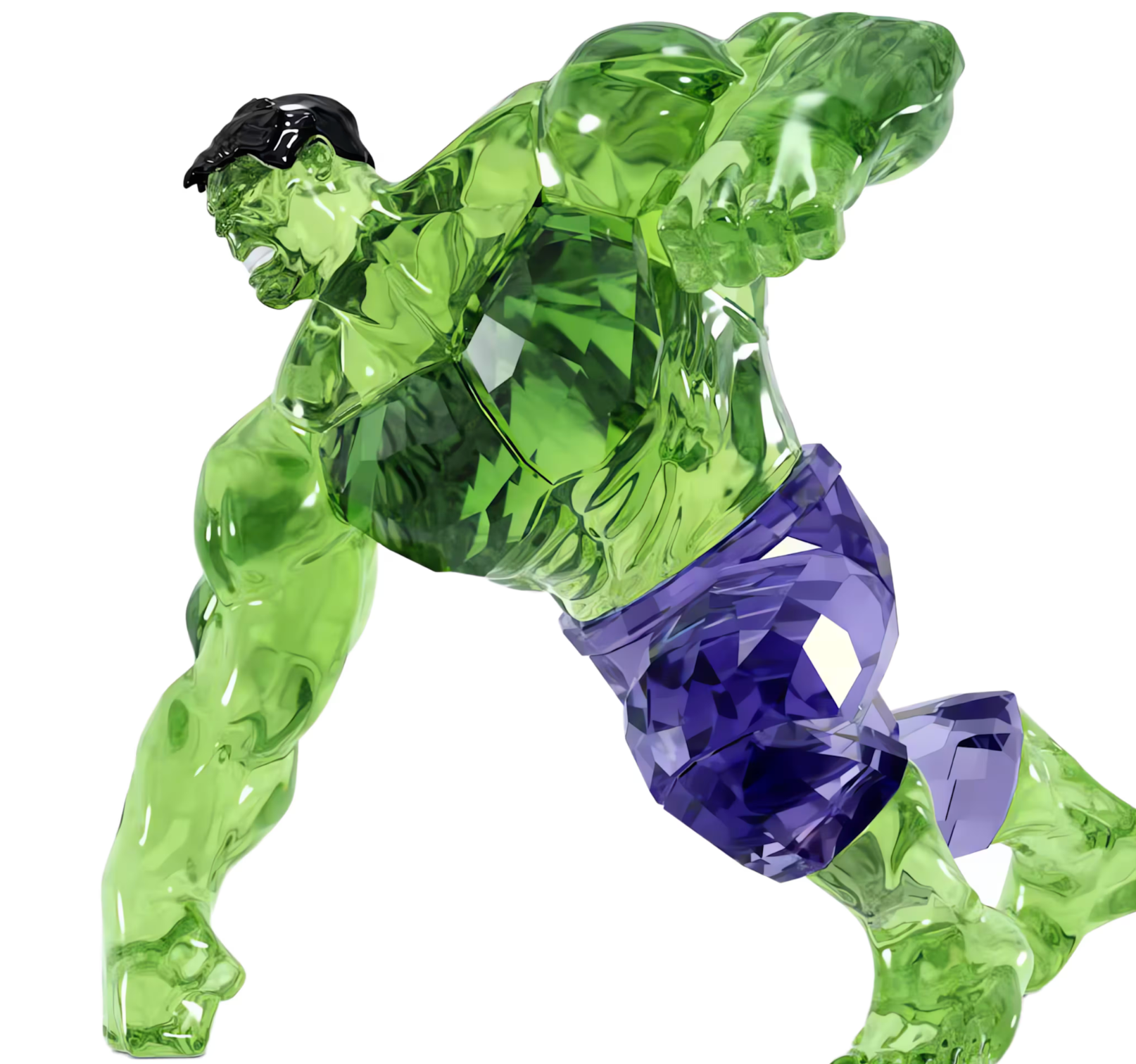 Swarovski Crystal Marvel Hulk Figurine