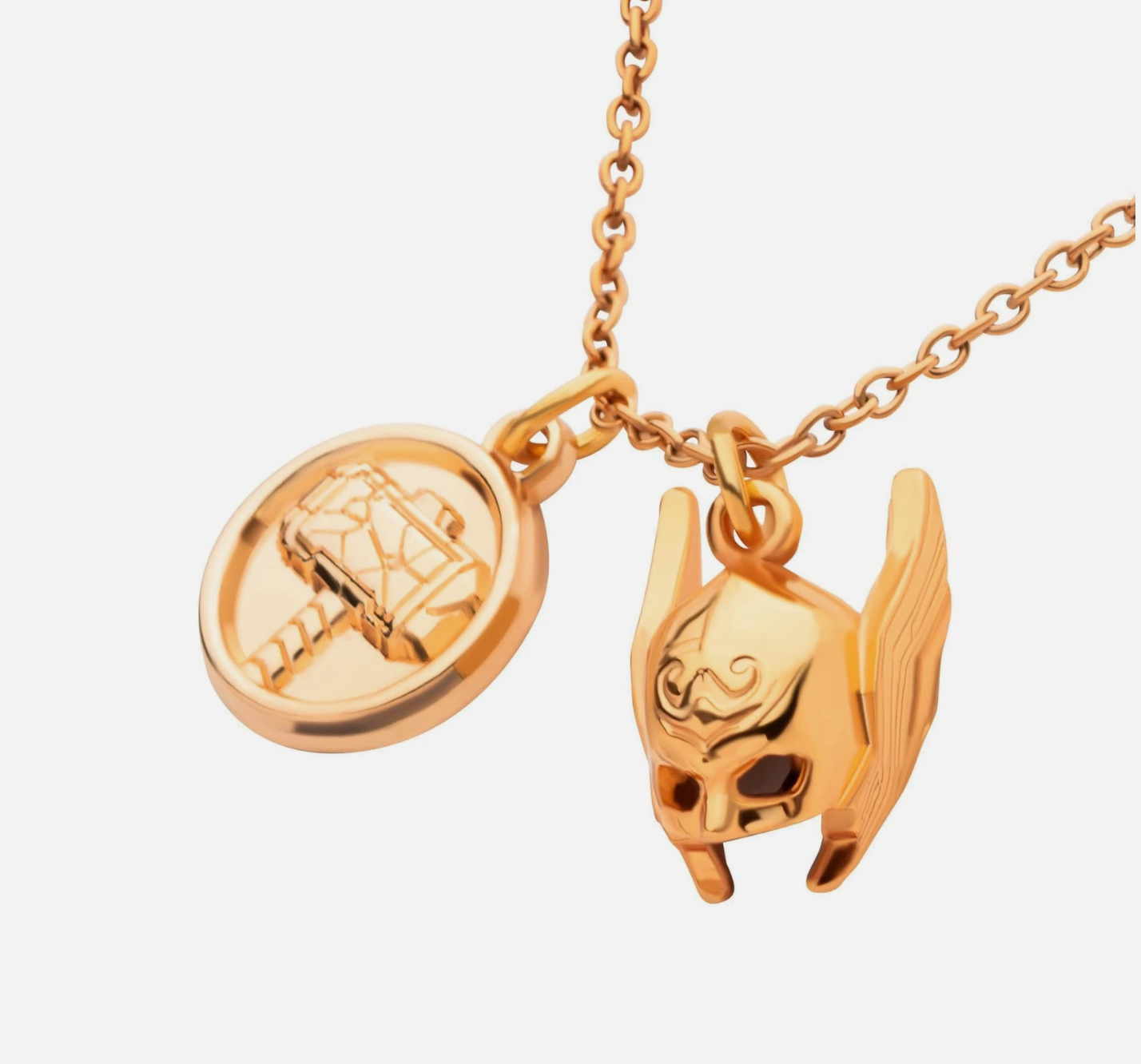 Thor Double Pendant Necklace