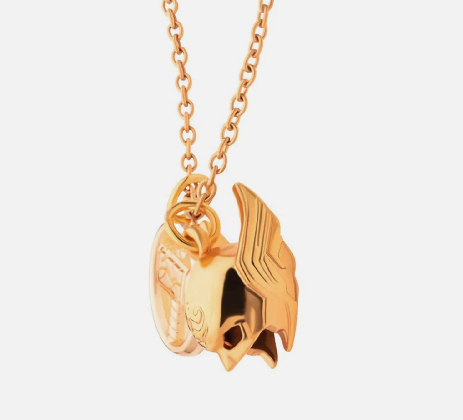Thor Double Pendant Necklace