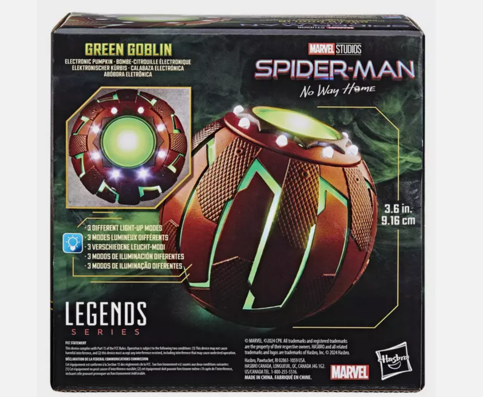 Green Goblin Pumpkin Bomb
